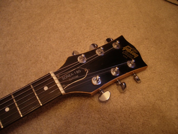 Sonex 180 Custom Headstock